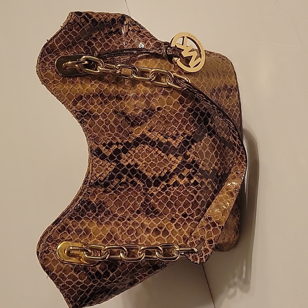 MICHAEL KORS Snake skin shoulder bag